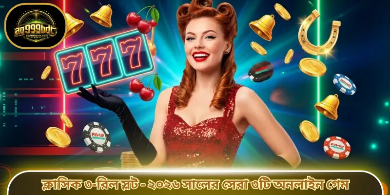 ক্লাসিক ৩-রিল স্লট - ২০২৬ সালের সেরা ৩টি অনলাইন গেম