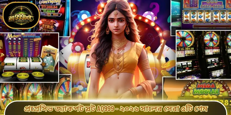 প্রগ্রেসিভ জ্যাকপট স্লট AQ999 - ২০২৬ সালের সেরা ৫টি গেম