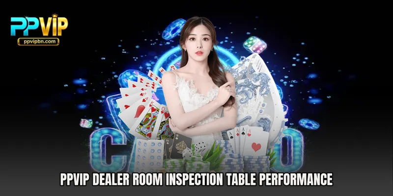 PPVIP Dealer Room Inspection table performance