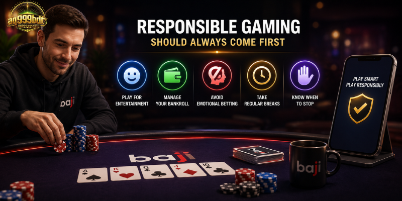 Responsible Gaming Should Always Come First